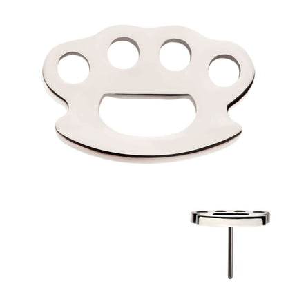 Invictus Titanium Threadless Brass Knuckle Top