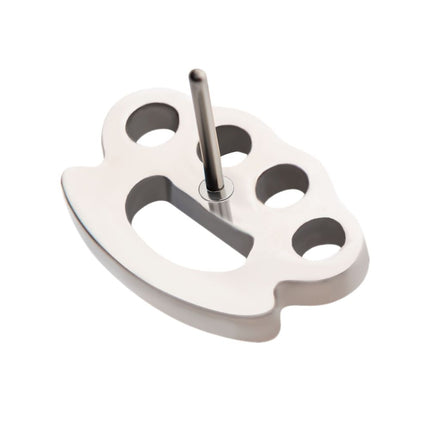 Invictus Titanium Threadless Brass Knuckle Top