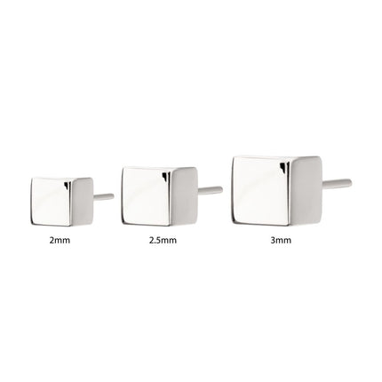 Invictus Titanium Threadless 3D Cube Top