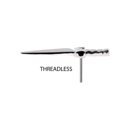 Invictus Titanium Threadless Dagger Top