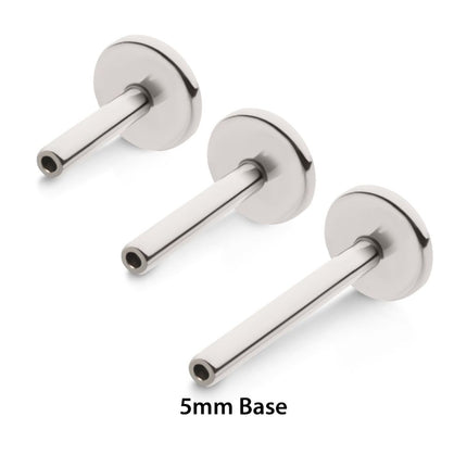 Invictus Titanium Threadless Labret 5mm Base