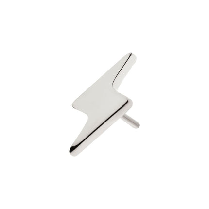 Invictus Titanium Threadless with Short Lightning Bolt Top