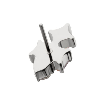 Invictus Titanium Threadless "Astra Cluster" Prong Set Gem Top