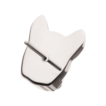Invictus Titanium Threadless 3D French Bulldog Head Top