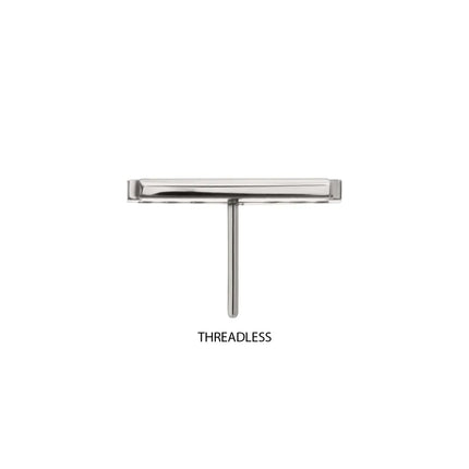Invictus Titanium Threadless Razor Blade Top