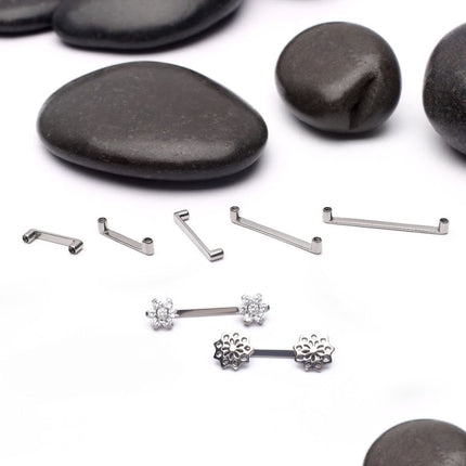 Invictus Titanium Internally Threaded Surface Bar